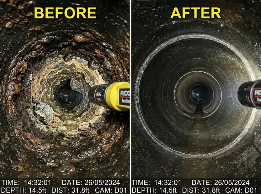 Cast Iron Pipe Descaling