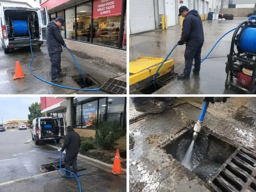 Hydro Jetting Oceanside CA - Commercial Storefront and Sewer Drain Cleaning