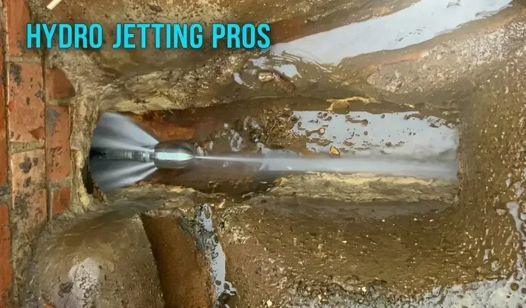 Rotary root cutting hydro jetter nozzle in Loma Alta Oceanside